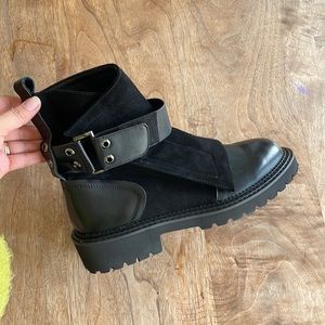 Chiko black chunky boots
